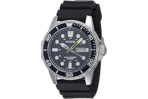 Men's Tough Solar Dive Watch with Day/Date Indicator: MTP-S110-2AVCF