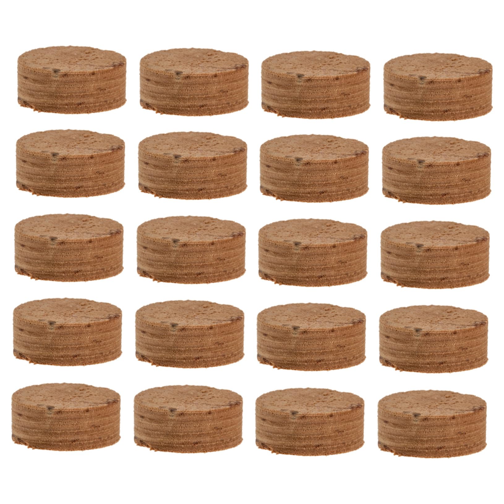 VANZACK 20Pcs Saxophone Key Cork Pads Durable Cushions for Improved Performance Portable Accessories for Saxophone Enthusiasts