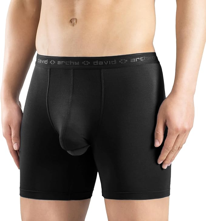 Amazon.com: David Archy - Paquete de ropa interior de tela micromodal,  bolsa separada, boxer ajustado con bragueta, 3 unidades : Ropa, Zapatos y  Joyería
