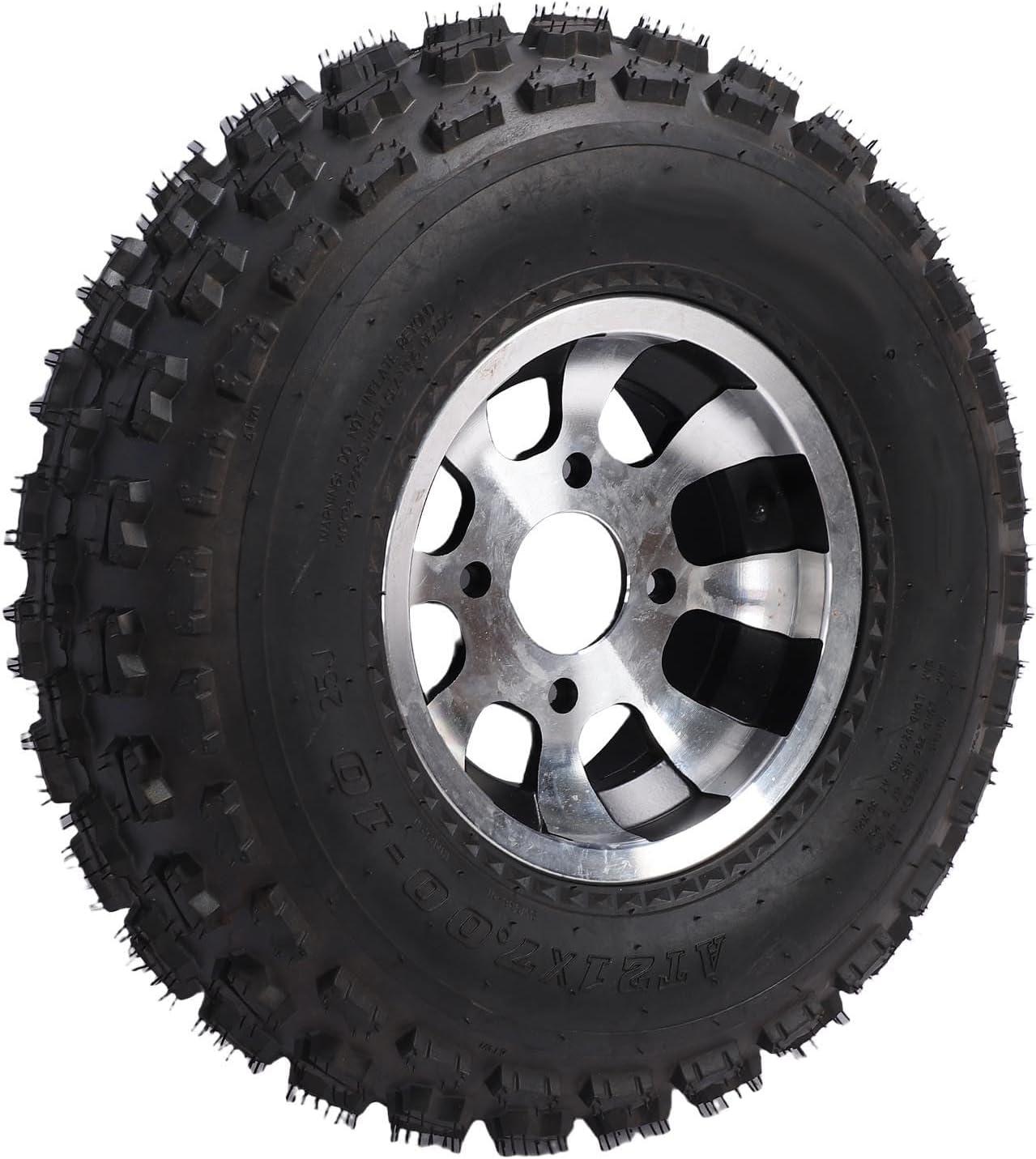 Tbest All Terrain Vehicles Tire Long Lasting Rubber Car Traction Crawler Wheels for Off Road Go Kart ATV UTV