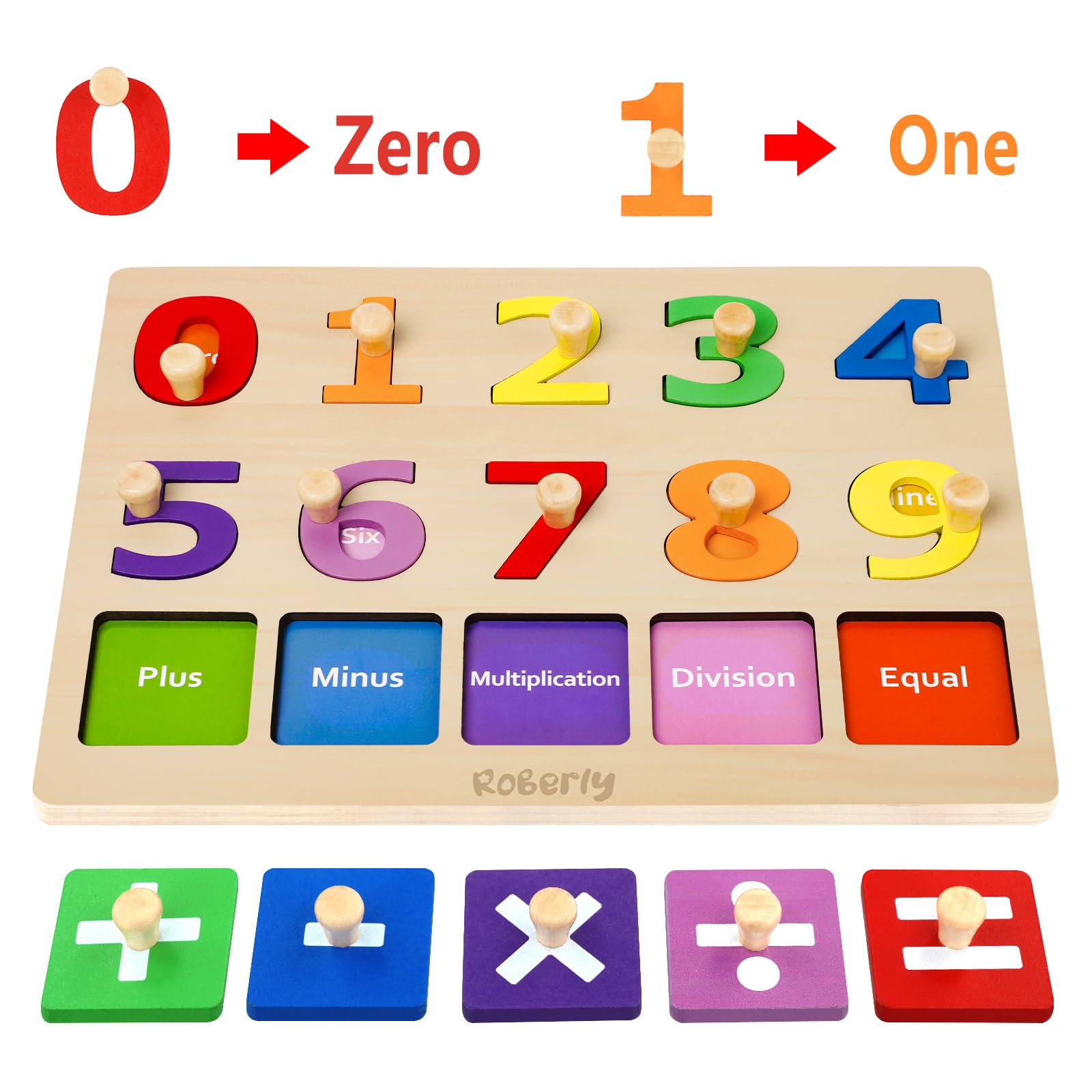 Snapklik.com : Wooden Peg Puzzles For Toddlers, 2 In 1 Alphabet Puzzle ...