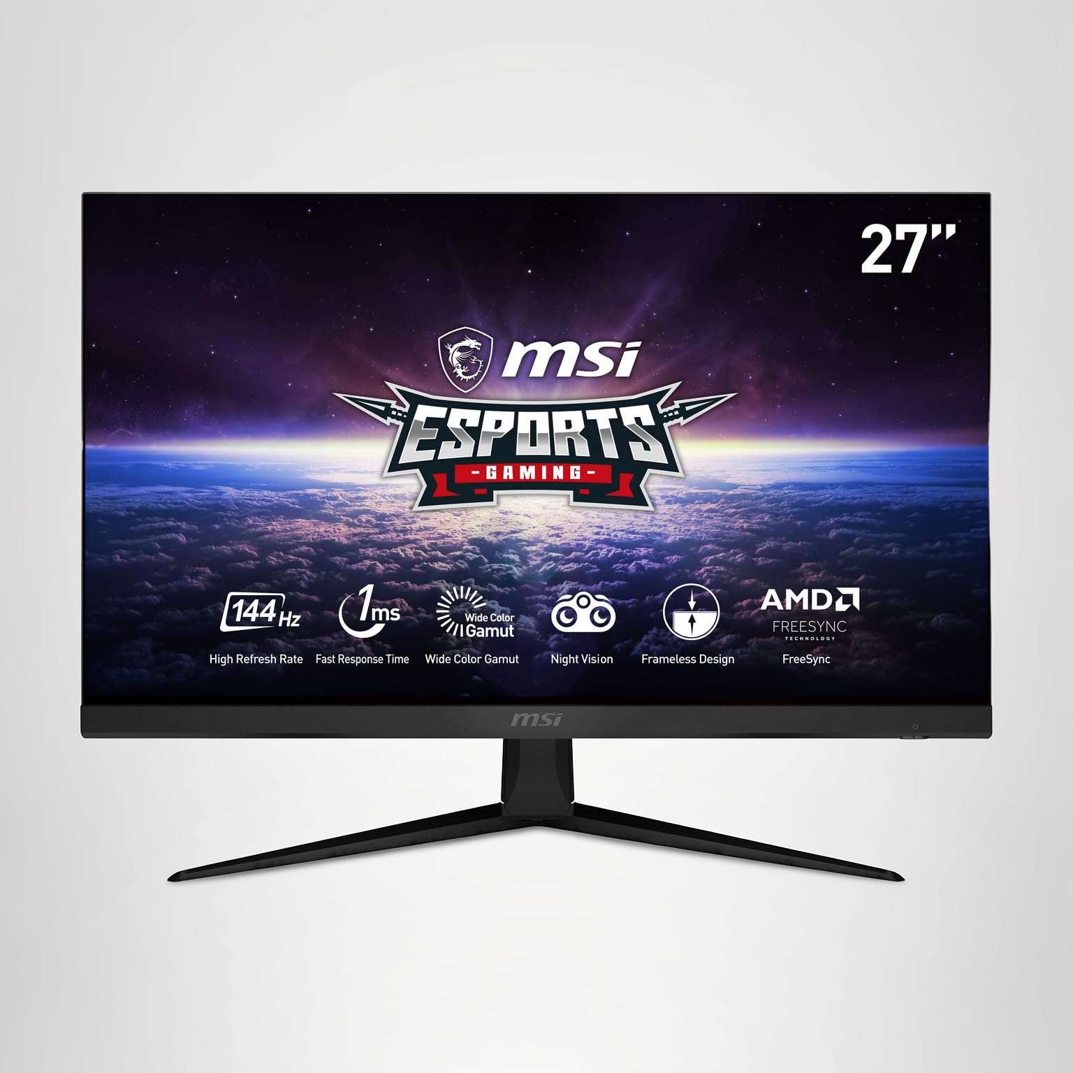 MSI Optix G271 - Pantalla para juegos (27 pulgadas, Full HD, IPS