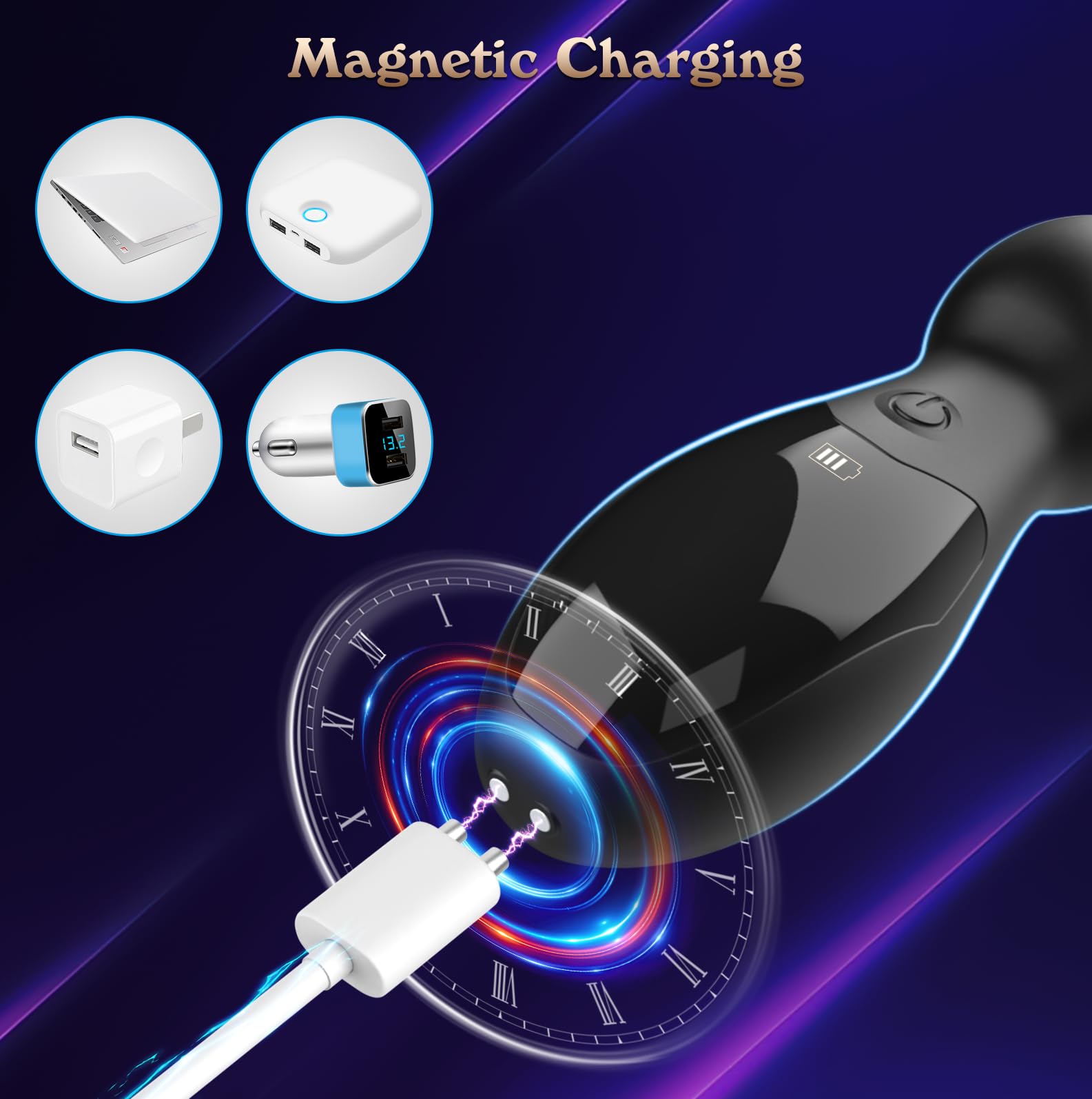 palline anali Plug anale vibrante - Giocattoli sessuali maschili Massaggiatore per la prostata Giocattoli anali, Giocattoli per adulti Tappi anali Vibratori Progettazione di laurea e display
