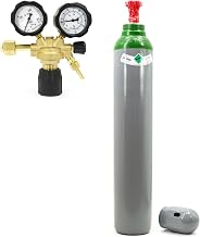 GENERIC Gas bottle with reducer Pure Argon (100%) 4.8 10 liters Welding gas TIG/WIG MIG 2.1 m³