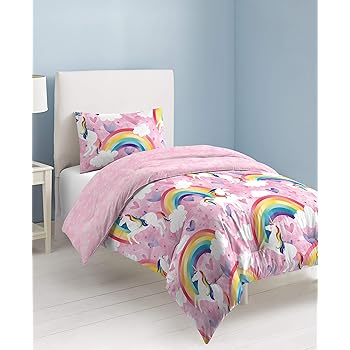 unicorn rainbow comforter