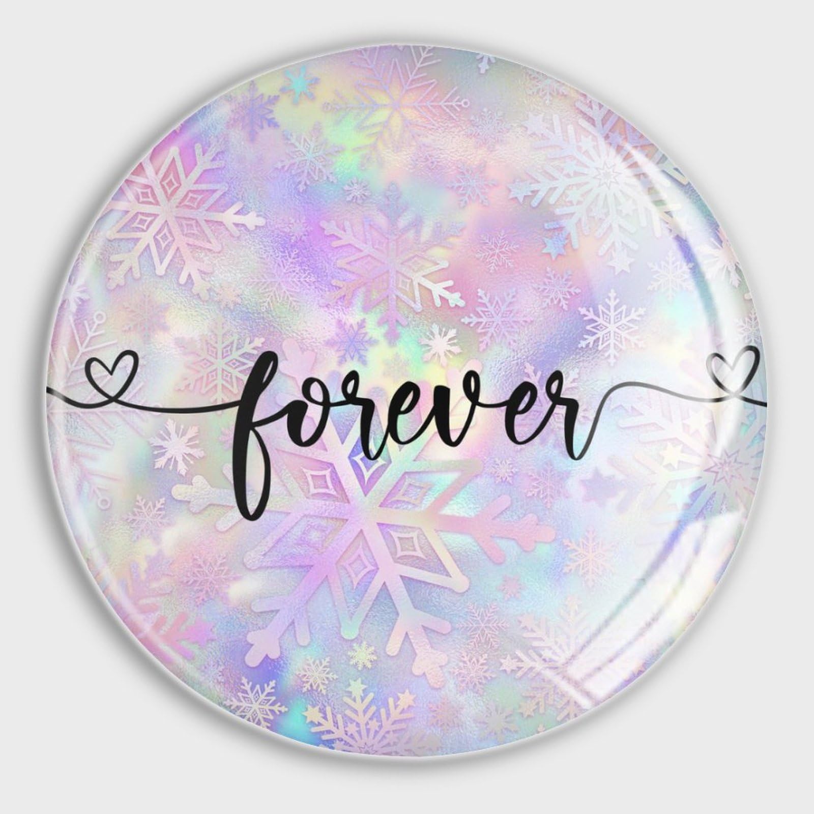 Aimants en verre pour réfrigérateur Forever lot de 4 anti-chute notes
