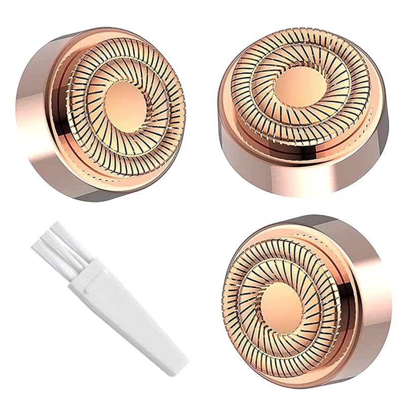 Cabeças de reposição Gen 2 innobeaut compatíveis com Flawless Facial Remover, pacote com 3