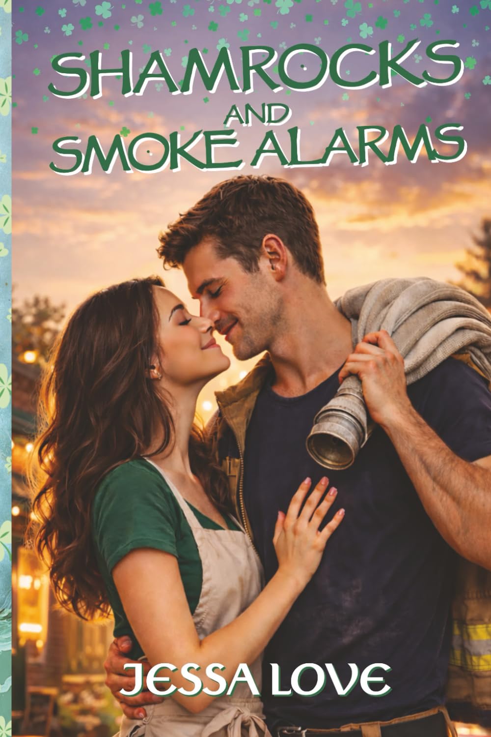 Shamrocks & Smoke Alarms: A Small Town Firefighter Romance for St. Patrick’s Day (Maplebridge Holiday Romance)