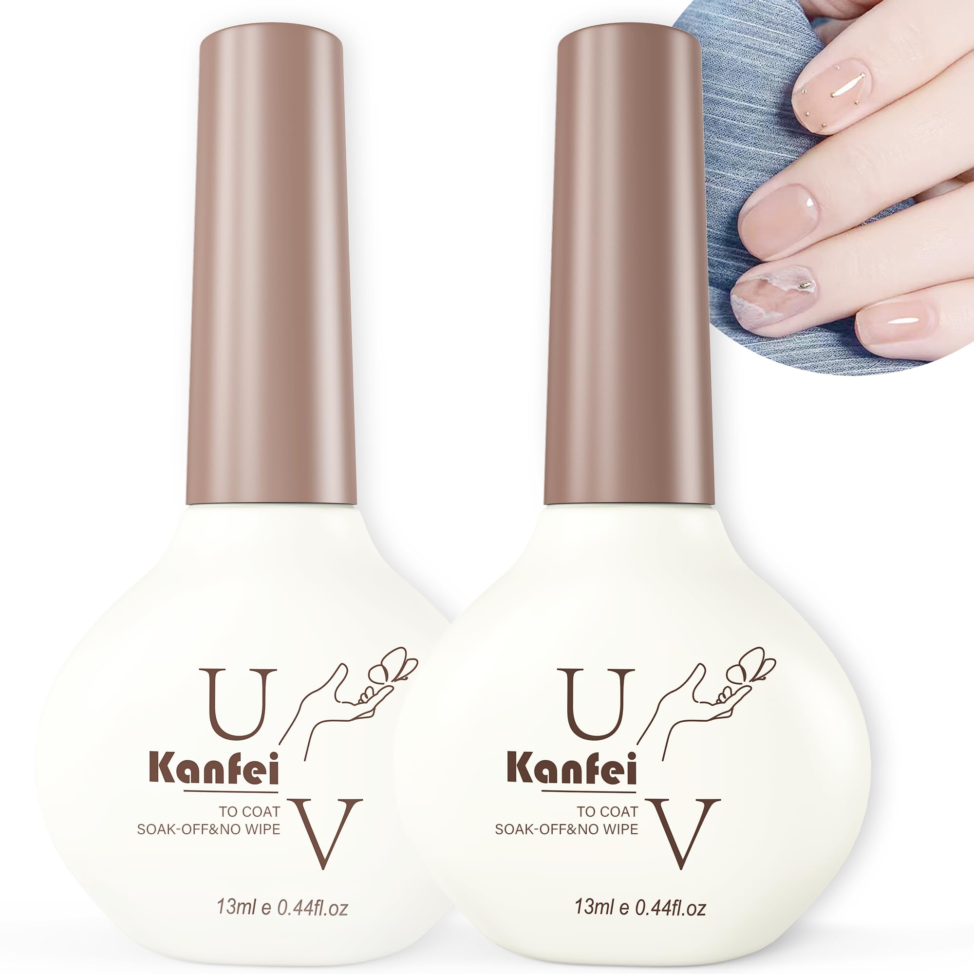 Amazon | kanfei ジェルネイル トップコート26ml(トップコート