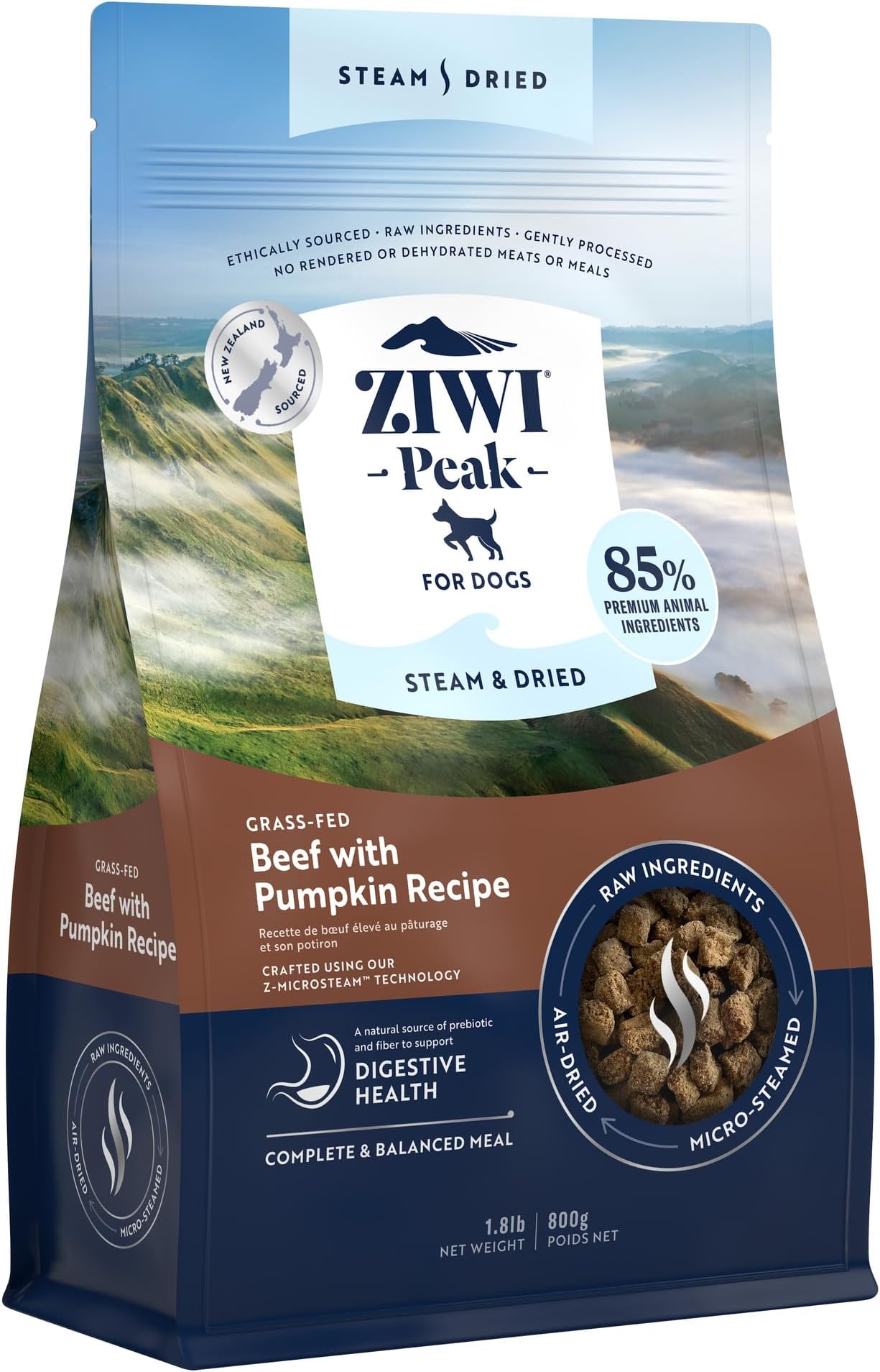 Kiwi Kitchens Grass Fed Beef Dinner Raw Freeze Dried Dog