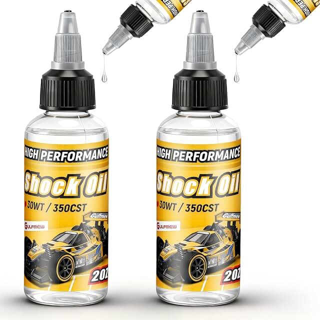 2 Bottles Racing Silicone Shock Oil 30WT