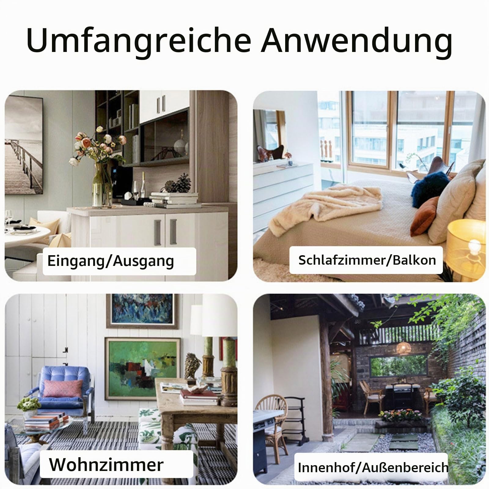 Hängende Blumentöpfe, 2 Stück Blumenampel Außen, Für Innen Draußen, Weiß M | Pflanzampel Hängeampel, Hängende Blumenampel Mit Rostfrei, Mit Drainagelöchern Und Stöpseln,Für Decken Balkone Wanddekoration
