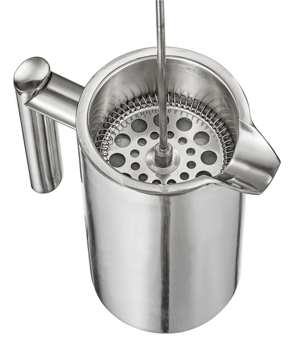 Personalized Stainless Steel Coffee French Press with Free Engraving