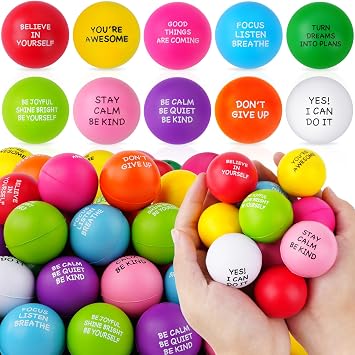 SHQDD200PCS Stress Balls, Stress Balls for Adults, Foam Stress Relief Toys