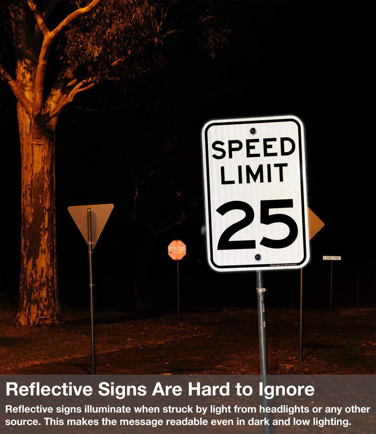 Slow Speed Limit 10 MPH Sign Slow Down Sign 18 X 12 Inches Traffic Sign