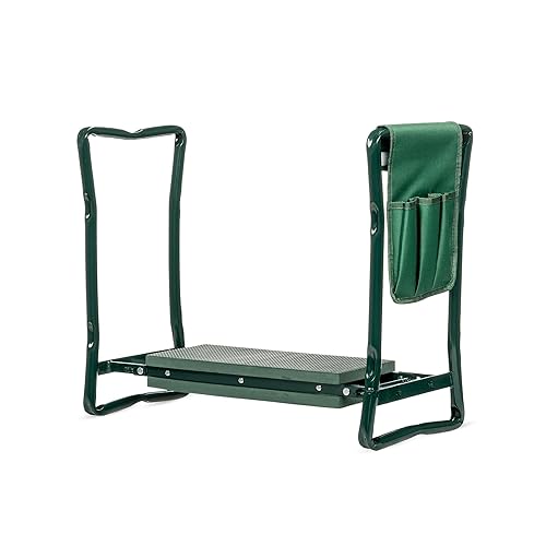 Valle Verde 2in1 Kniebank für Gartenarbeit, Sitzbank, Kniekissen, Pflanzhocker -