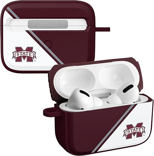 Affinity Bands Mississippi State Bulldogs Champion Series HDX - Funda compatible con Apple AirPods Pro