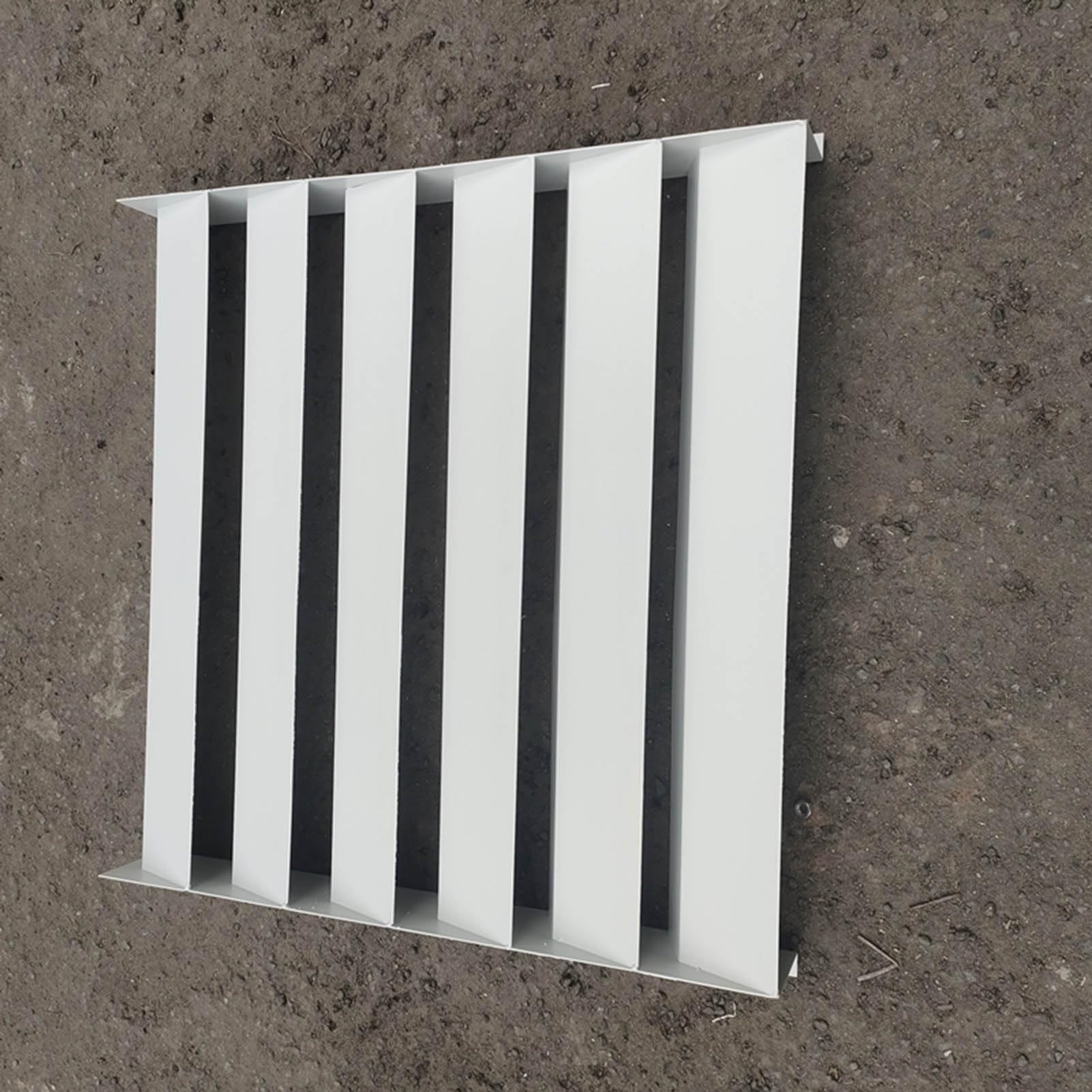 Copertura Esterna Per Condizionatore - Deflettore Aria In Acciaio Inox, Antivento E Protettivo - Foto 12