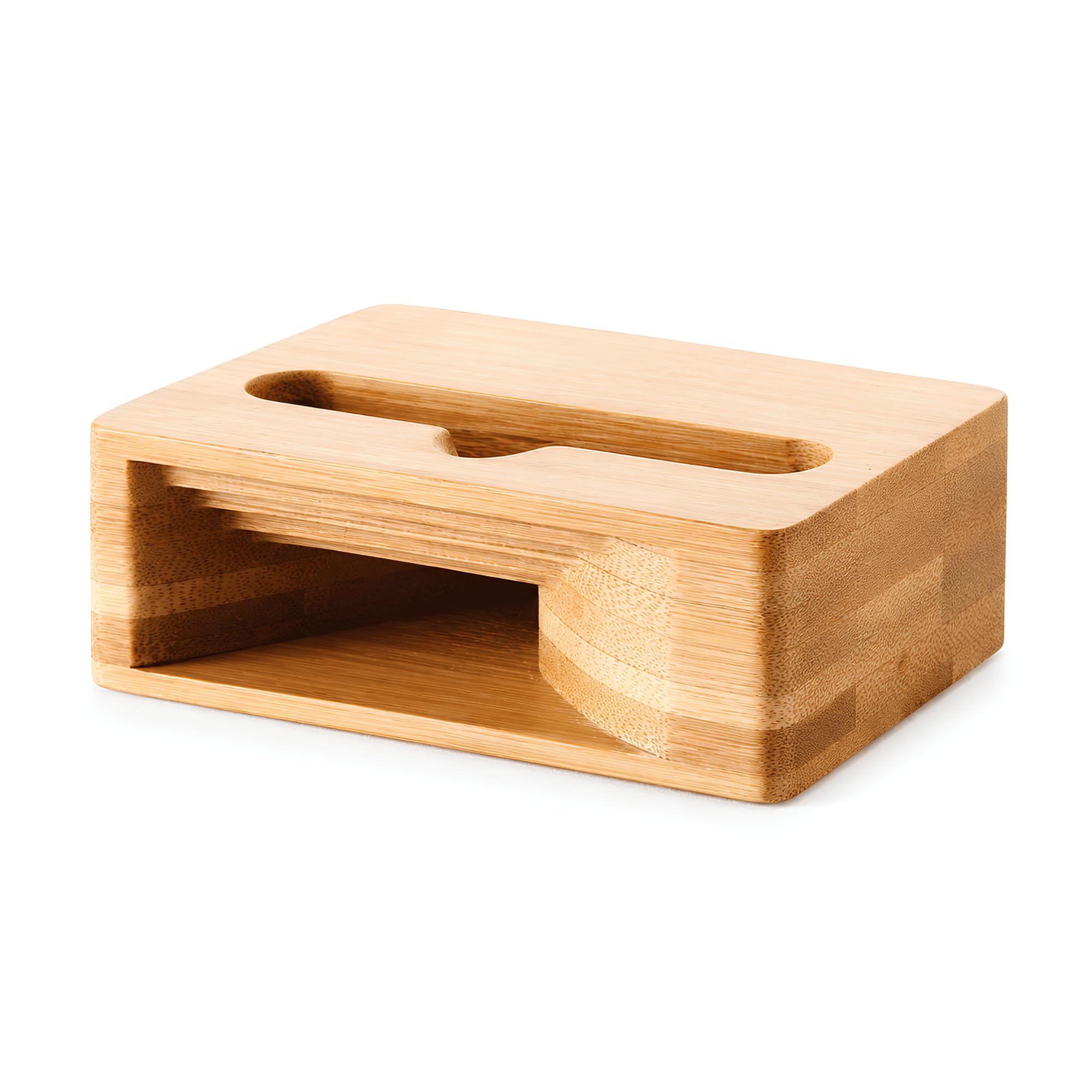 Sustainable Tomorrow Bamboo Acoustic Speaker | Eco-Friendly Passive Phone Amplifier | Natural Wood Sound Booster for Music, Podcasts & Calls | No Electricity Needed