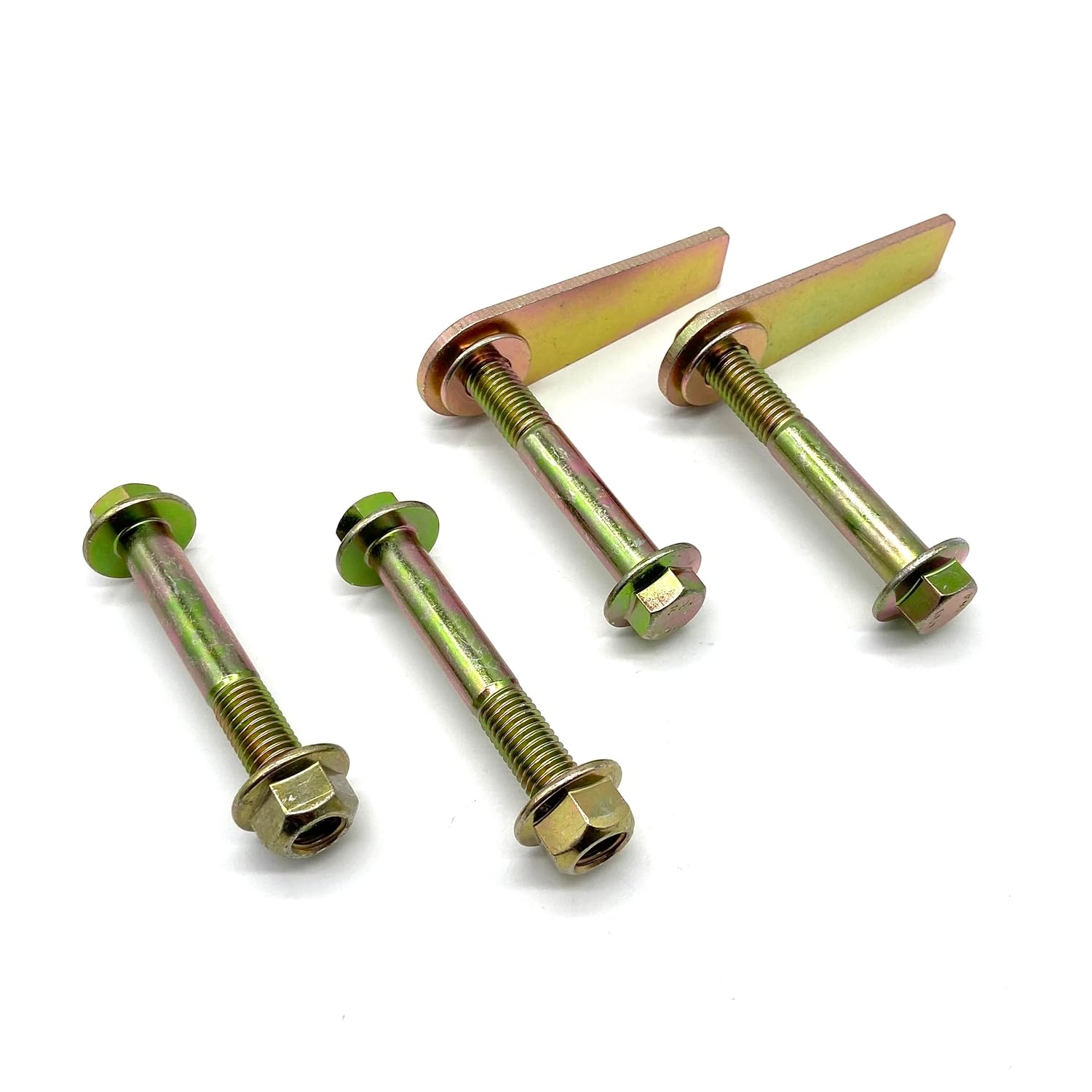 Region Offroad Rear Shock Bolts with Flag Nuts Compatible with Dodge Durango 2004-2009 and Aspen 2007-2009