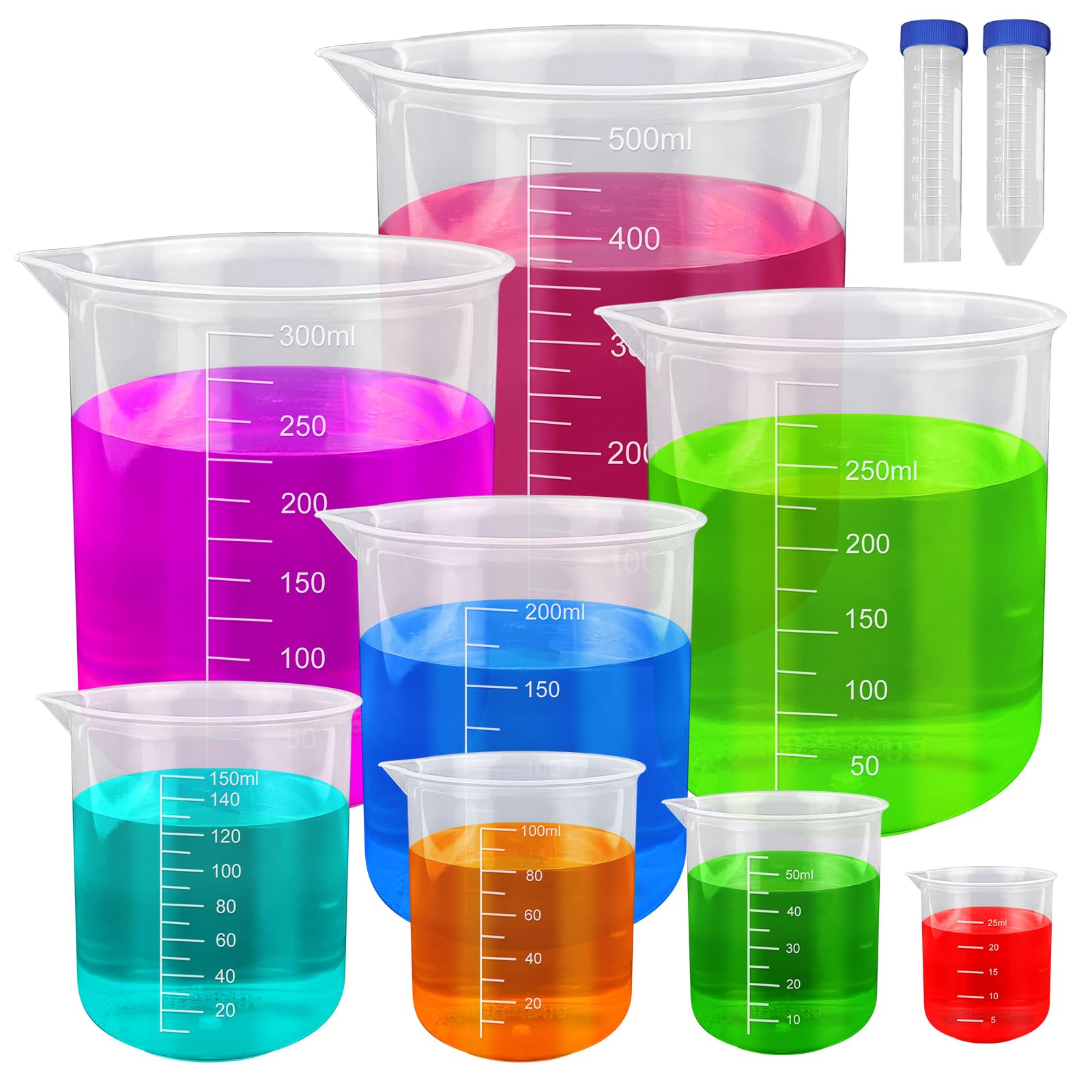 10 Misurini In Plastica Trasparente Per Medicinali Da 15 Ml E 30 Ml - Foto 7