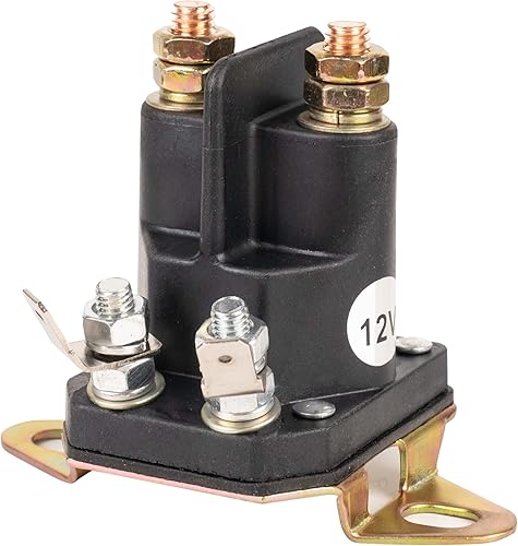 BlueStars MIU12537 Solenoide de arranque - Compatible con John Deere S240 X300 X304 X305R X310 X320 X324 X350 X354 X360 X370 X380 X384 X390 X394