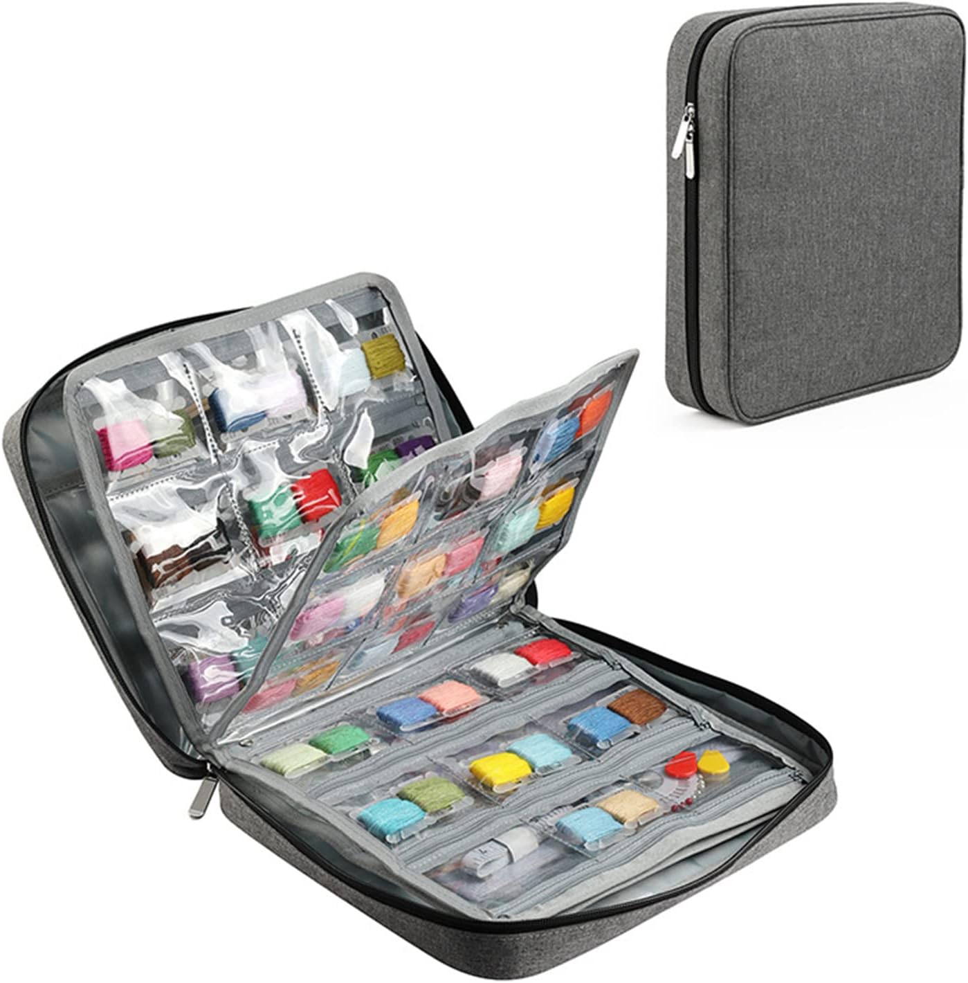 Sewing Accessories Bag, Large Space Embroidery Supplies Storage Bag