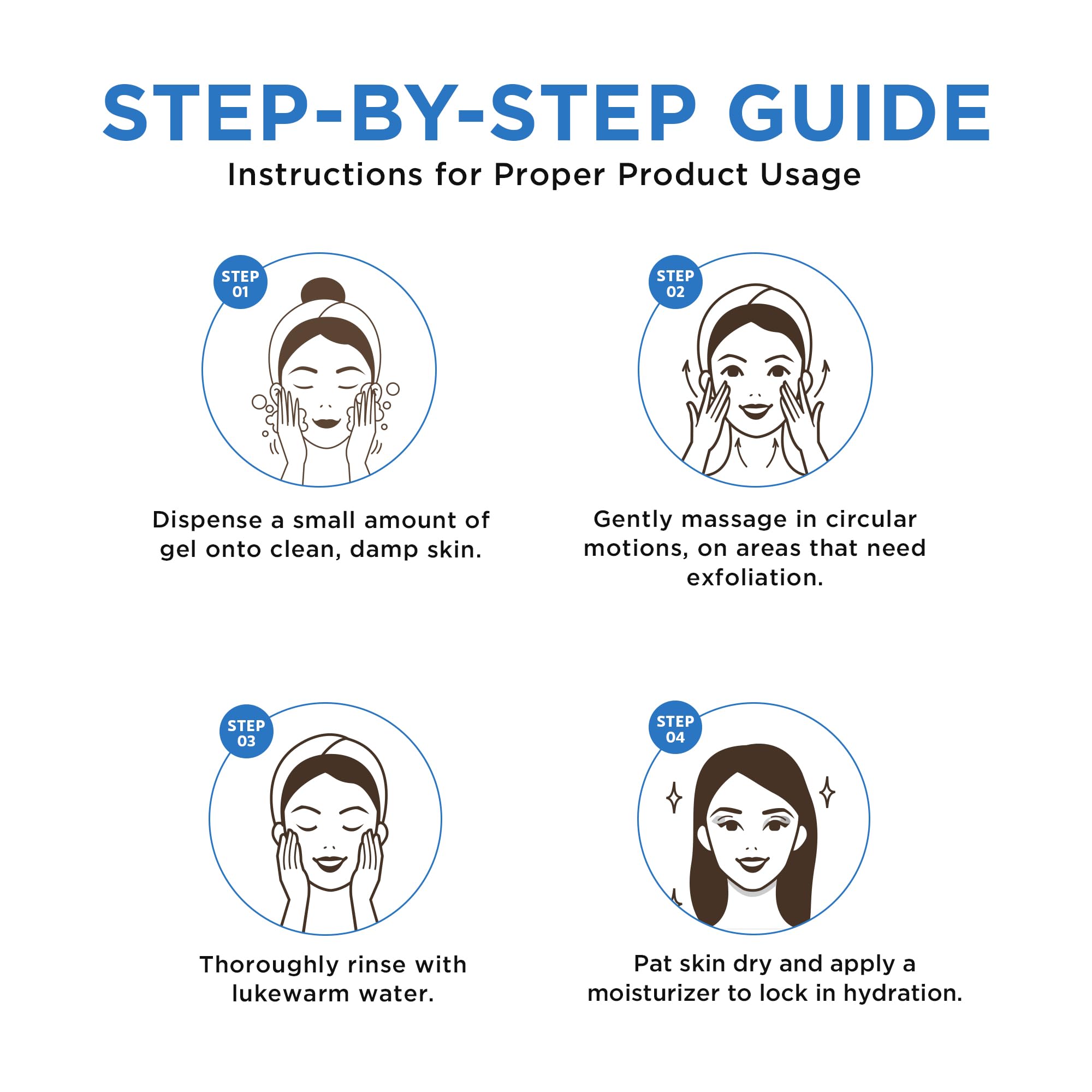 ORGATRE Magic Exfoliating Scrub Gel for Face & Body | Tan Removal & Dead Skin Exfoliator with Glycolic Acid, Salicylic Acid, Niacinamide & Hyaluronic Acid | 175ml De-Tan Gel for Glowing Skin | Dermat Tested - Image 6 thumbnail