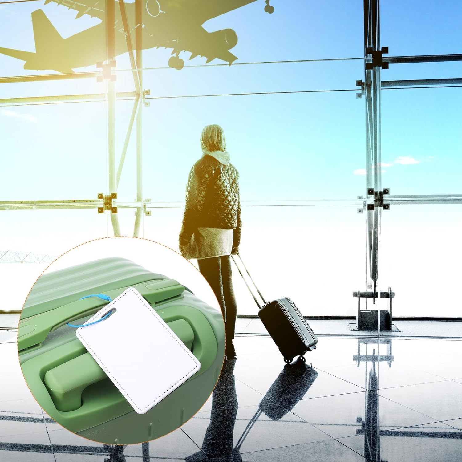 40個パック ステンレススチールループ 6インチ メタル荷物タグループ マルチカラーケーブルキーリング 延長可能なワイヤーキーチェー