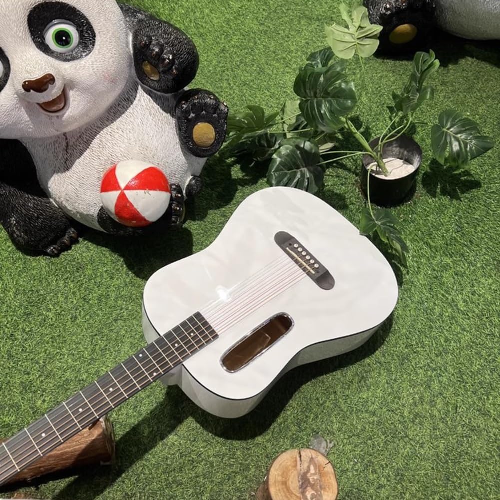 Guitarra acústica para principiantes con accesorios, instrumento de tamaño completo para aprender y practicar
