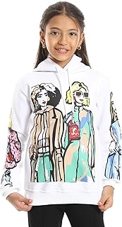 سويت شيرت بأكمام طويلة ونقشة مطبوعة للبنات من اندورا، موديل 36W24G30308