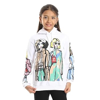 Andora girls Printed Pattern Long Sleeves 36W24G30308 Sweatshirt