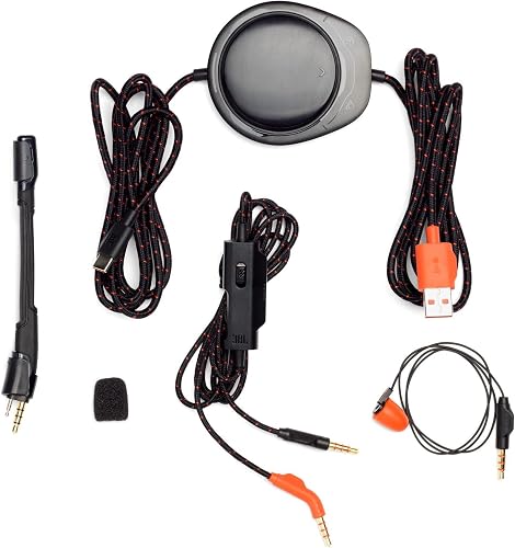 JBL Quantum ONE Over-Ear USB Wired Professional Gaming Headset with Head Tracking-Enhanced QuantumSPHERE 360 Technology, Compatible with PC, Playstation and Xbox, Black - 5