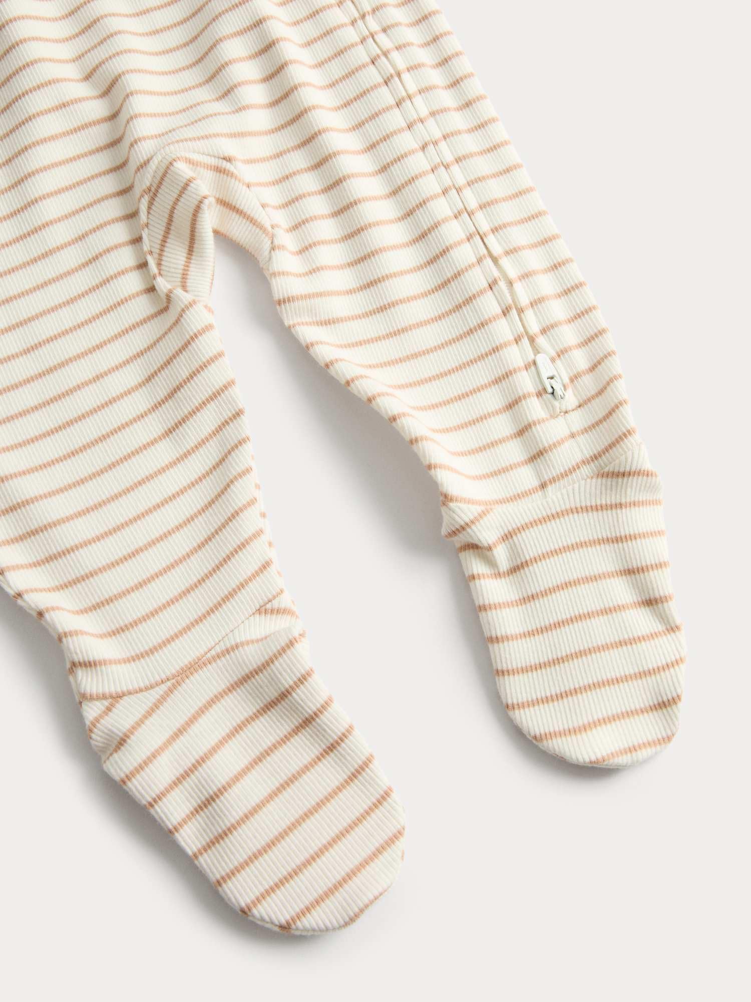 Marks & Spencer Bambino a Coste Sleepsuits 3-Pack Ricco di Cotone – Unisex per Bambini e Ragazze – con Stretch