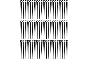 200 Pack Irrigation Drip Support Stakes for 1/4 Inch Tubing Hose
