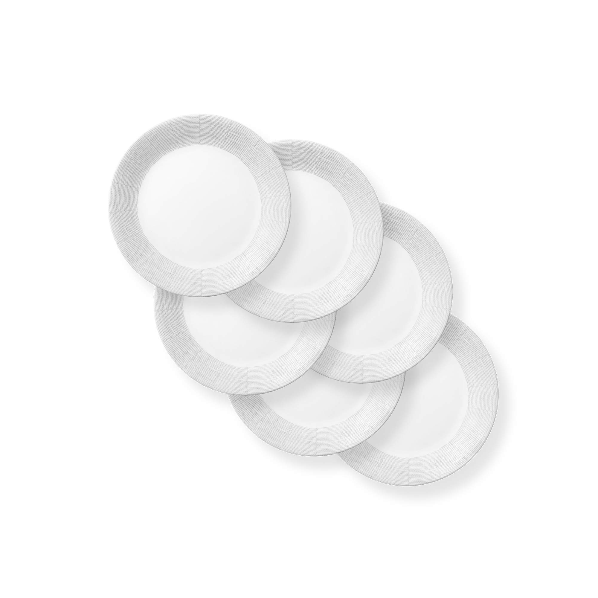 Corelle Boutique Lunch Plate Woven 8.5in (21.6cm) 6 Pack