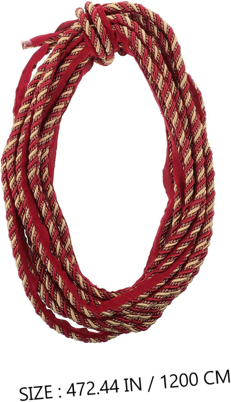 Gadpiparty Sofa Pillow Trim Rope DIY Cushion Decor Accessory Premium Quality Twisted Cord for Handmade Textiles Versatile Craft Supply for Home Decoration
