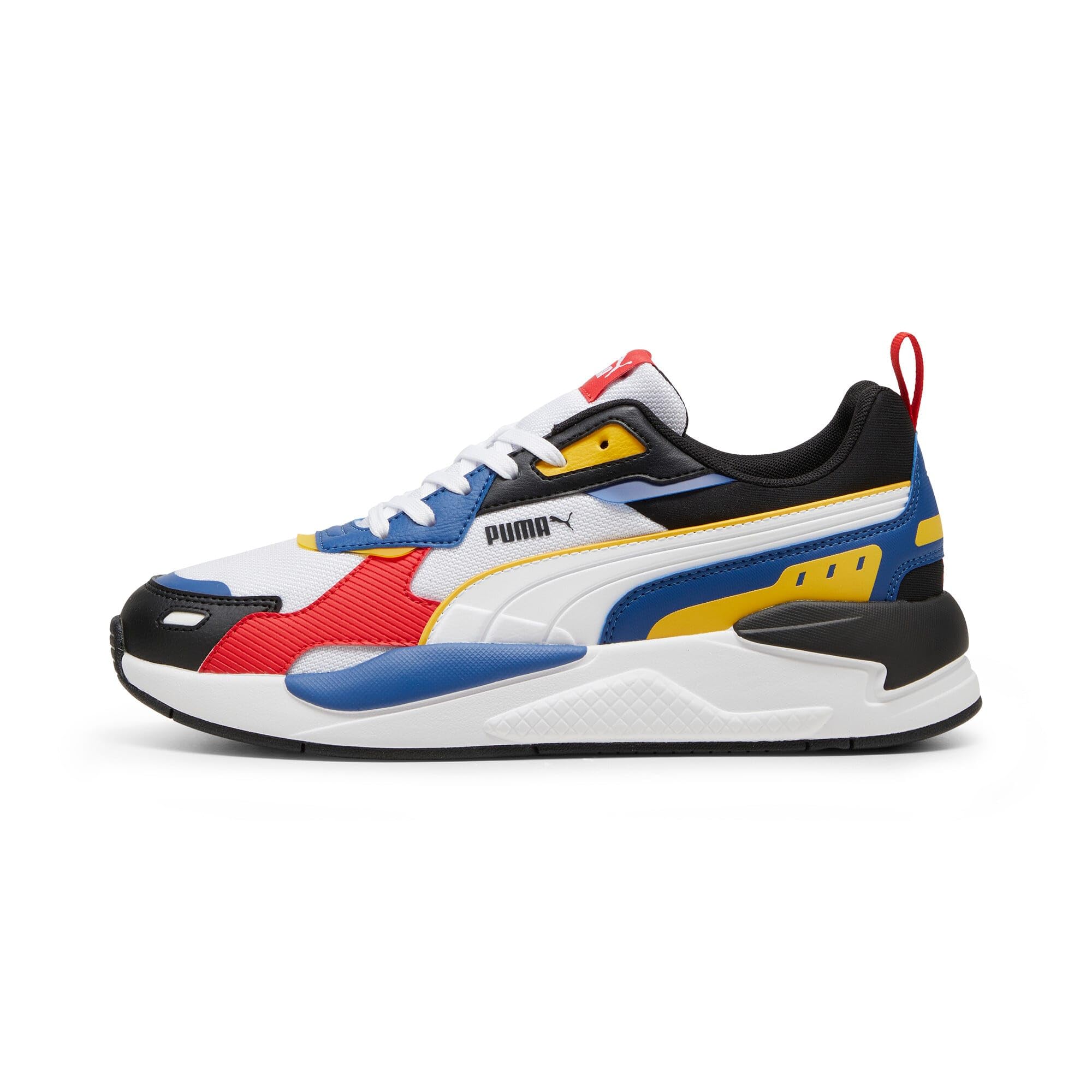 Puma Unisex-Adult X-Ray 3 White-Yellow Sizzle-Black-for All Time Red Sneaker - 10 UK (39906405) (B0D6VYGJ7P) Amazon Price History, Amazon Price Tracker