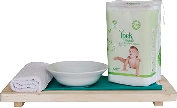 İpek Organik Bebek Temizleme Pamuğu Büyük Boy 60'lı 6 Paket, 360 Adet