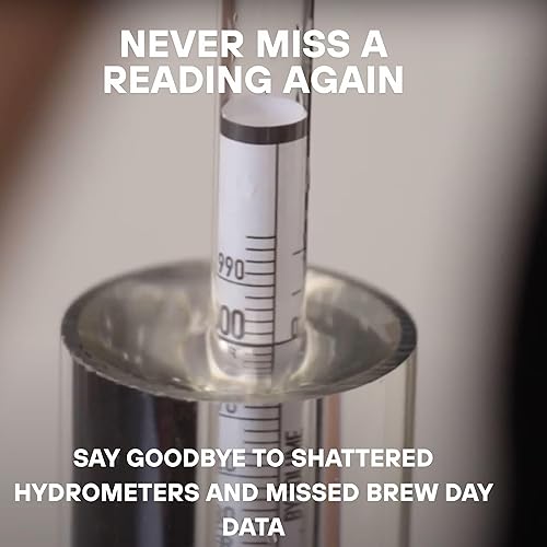 Miniatura 5 de Northern Brewer - Herculómetro Hidrómetro de triple escala inastillable de policarbonato