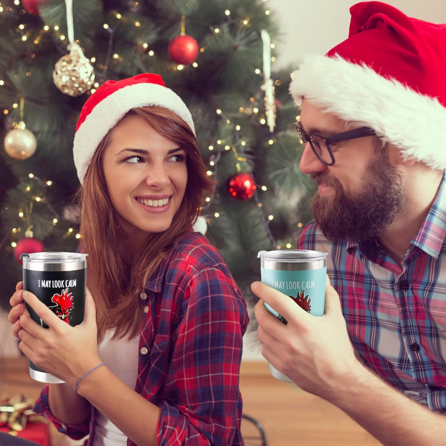 Hоttеѕt Sаlеѕ Rooster Tumbler Funny Chicken Coffee Mug for Chicken Lovers, Double Wall Vacuum Insulated Stainless Steel Travel Tumbler, Anniversary Birthday Mothers Day Gifts for Women Men Him Her