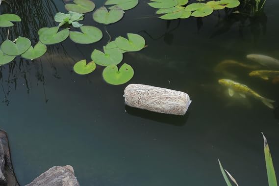 Summit Clear-Water Barley Straw Pond Treatment, 2-Pack, Treats upto 2000 Gallons, 1000 Gallons per Bale