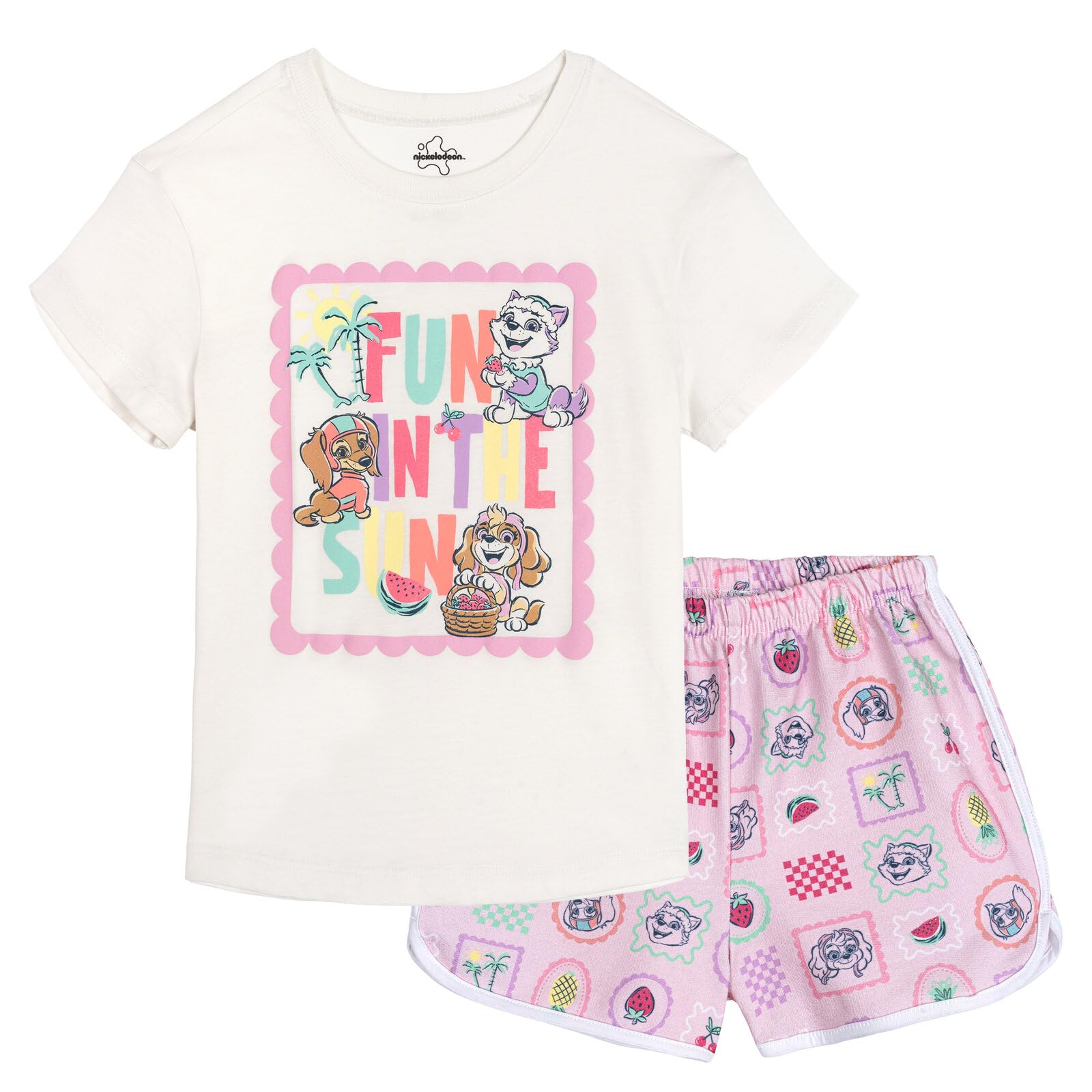 Nickelodeon Paw Patrol T-Shirt and French Terry Shorts Set for Baby &amp; Kids