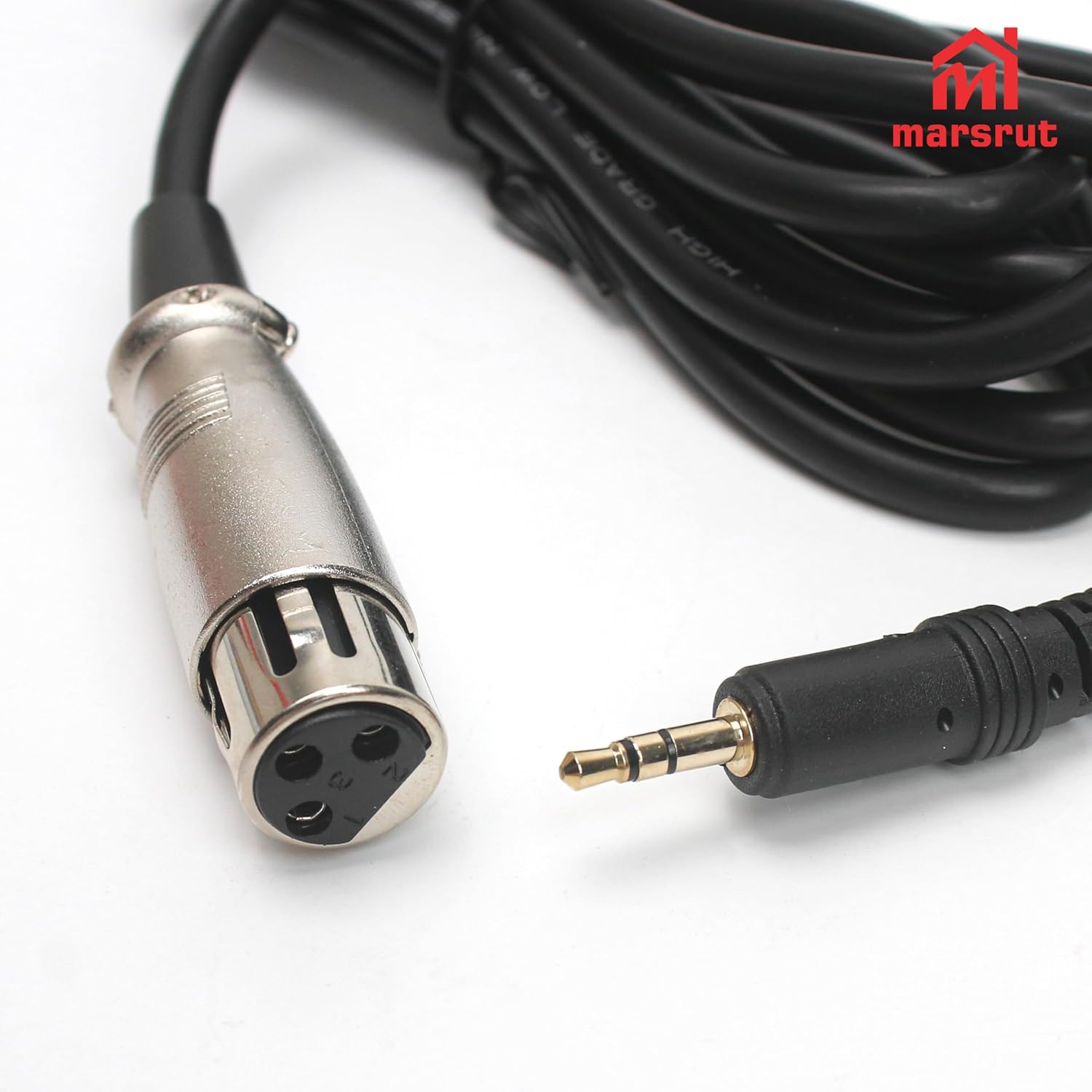 Marsrut Vintage Microphone, Retro Classic Mic, Antique Big Diaphragm Classical Condenser Microphone for Theater Speech Live Vocal Replacement Cinema Auditorium, 26mm Core Diameter