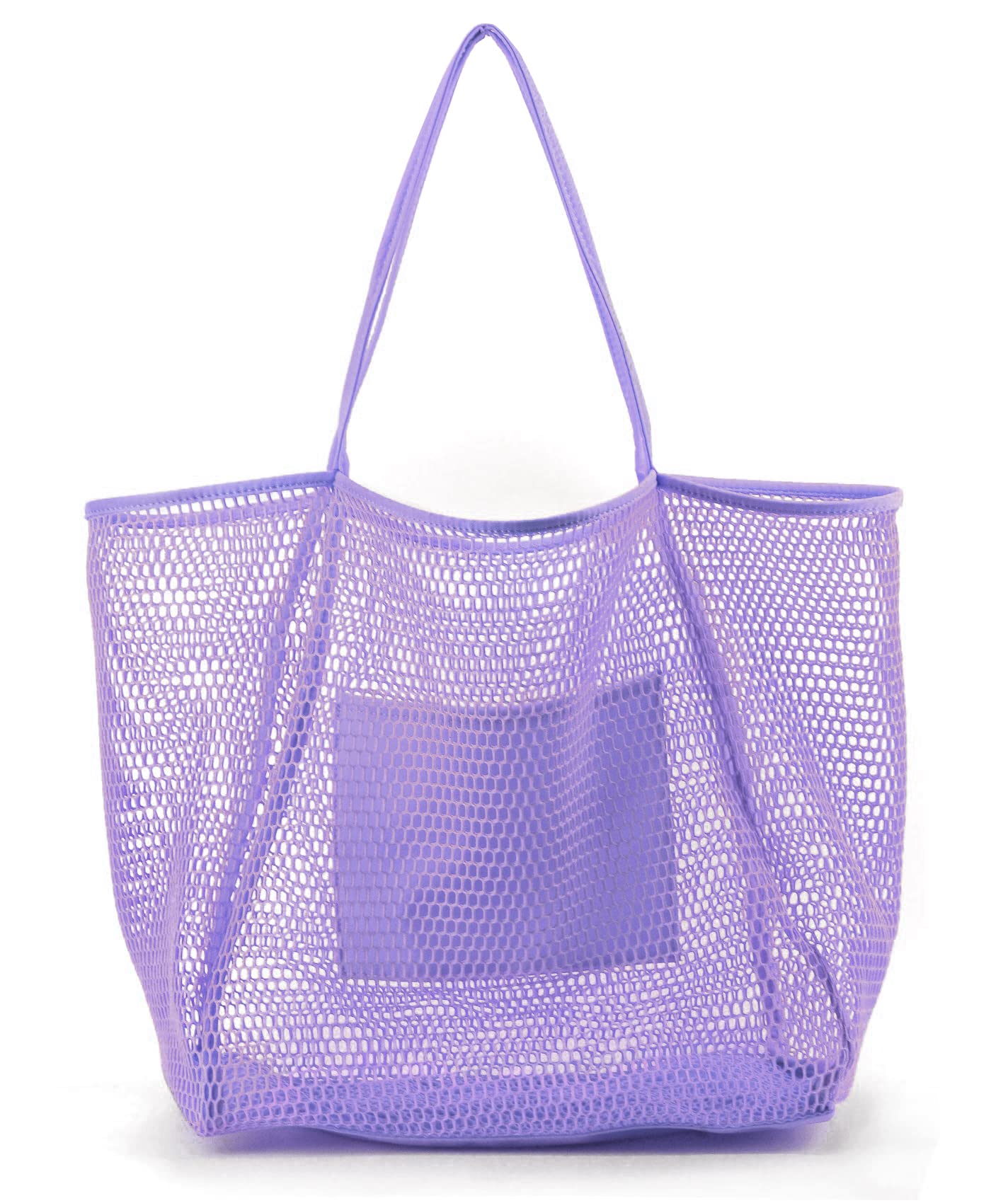HOXIS Mesh Beach Tote Womens Shoulder Handbag