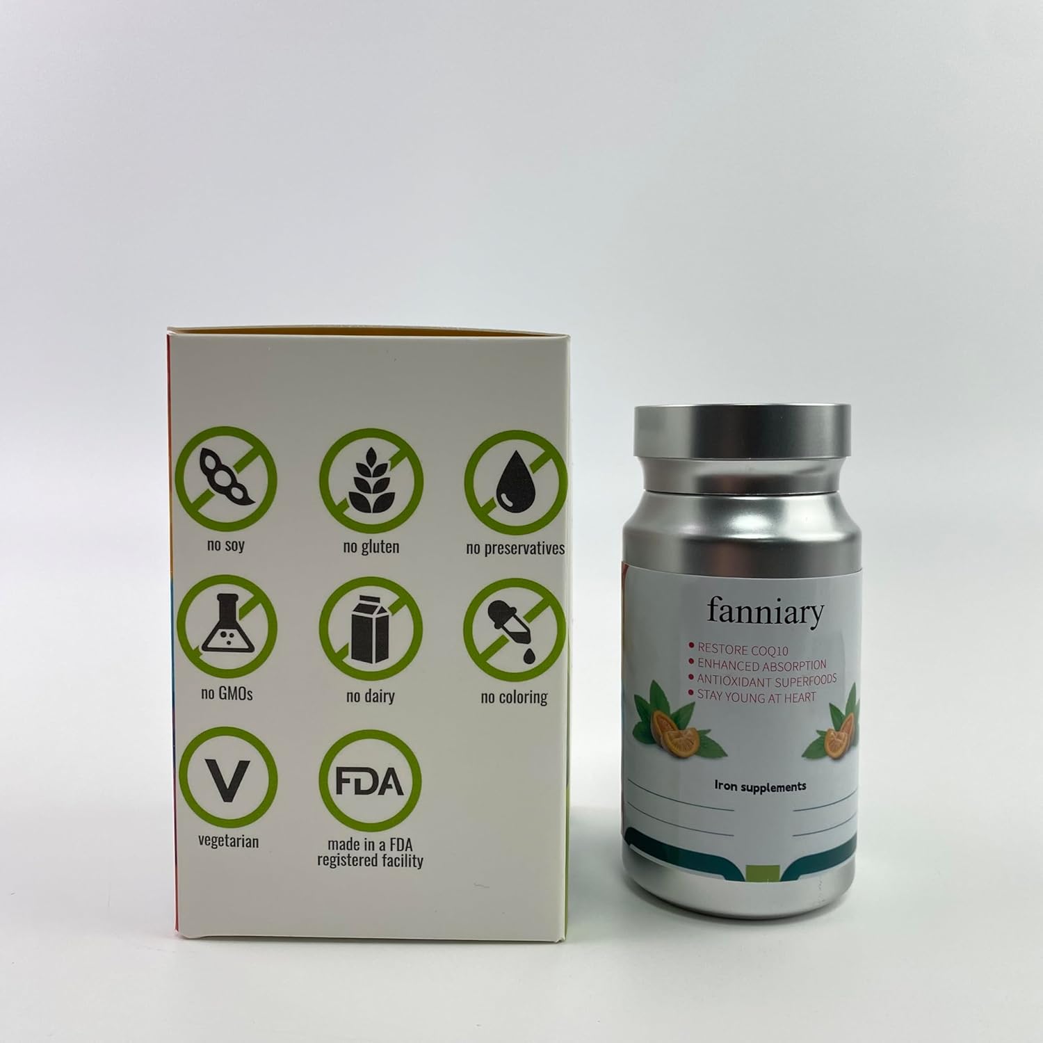 Iron Supplement with Vitamin C – High Absorption, Gentle on Stomach, Supports Energy & Daily Wellness – Vegan - Image 7