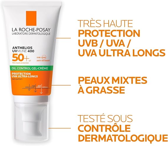 La Roche Posay Anthelios SPF 50+ Oil Control Gel Cream 50ml