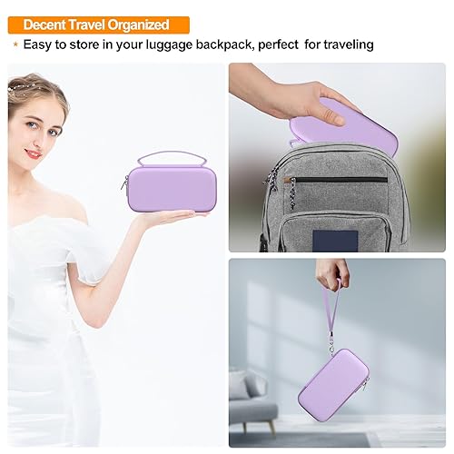 Miniatura 6 de Elonbo Carrying Case Compatible with TaddToy 16 Bit Handheld Console for Kids Adults, Classic Retro Video Games Travel Storage Cover Bag, Portable