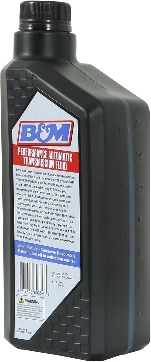 B&M 80259 Trick Shift Transmission Fluid - 1 Quart