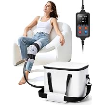 Ice Machine for Knee After Surgery, 20H Cold & No Assembly Needed White